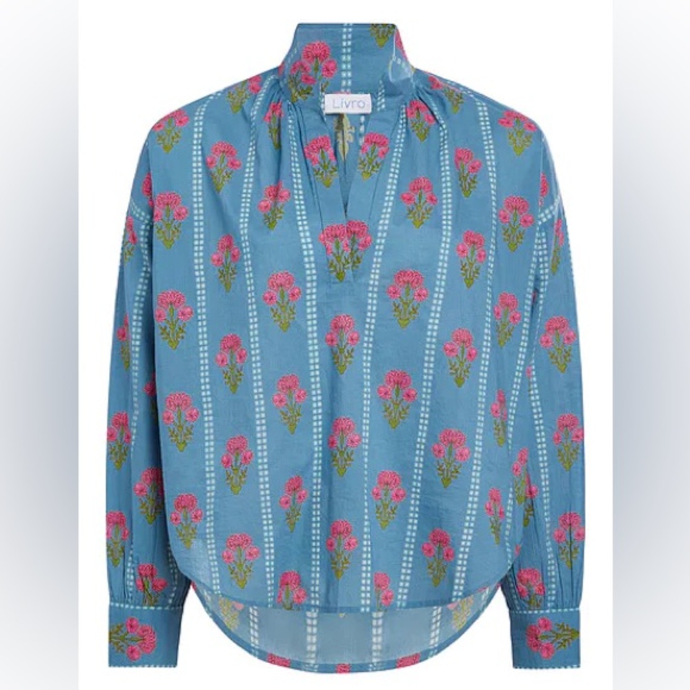 Livro Jane Top, Bouquet Stripes Large